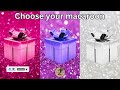 Choose your gift 🎁💝🤮|| 3 gift box challenge Pink, Purple &  White #giftboxchallenge #chooseyourgift