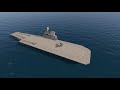 New aircraft carrier with three 