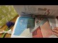 ASMR magazine flip through I Spring decoration 🐣🌷