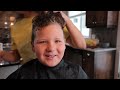 Cutting ALL Micah’s Hair Off | Surprising My 4 Kids