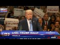 Watch Donald Trump Lose His Voice Live At A Trump Rally