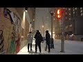 Toronto Canada Heavy Snowfall Walk [Winter Storm 4K]