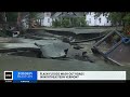 Flash floods wash away roads in Vermont