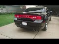 2011 Dodge Charger R/T Flowmaster 40 Series mufflers start up