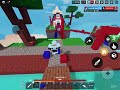 Easy 2v2 win (Roblox bedwars)