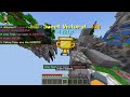 How I Accidentally Won This Skywars Tournament