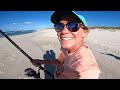 Beach Fishing with The Family and She Caught a Monster!