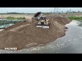 The Project Going Faster EP5 Update Sand Filling Up Long Moving Sand By Bulldozer SHANTUI DH17C2