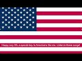 Patriotic songs on July 4th (SPECIAL)