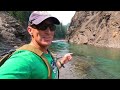 Fly Fishing Alberta's Ram River Canyon for Cutthroat Trout - Multiple Fly Fishing Tactics