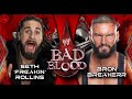 WWE BAD BLOOD 2024 MATCH CARD PREDICTIONS