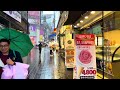 Walking in the Heavy Rain in Myeongdong Tour, Korea Travel | 4K KOREA