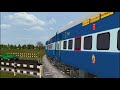 CRAZY VEHICLES STOPS THE TRAIN AT UNMANNED LEVEL CROSSING IN INDIAN TRAIN SIMULATOR INDIAN RAILWAYS