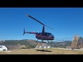LANDING APPROACH & TAKEOFF -- ROBINSON R66 -- PS-PCF