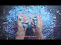 2K Celebration Colorful Dyed Gymchalk Crush | ASMR | Oddly Satisfying | Sleepaid | Color Therapy