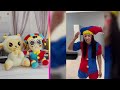 Dolly and Pomni React to Funny Videos About The Amazing Digital Circus | Best TikTok Compilatons #73