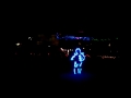 Robots dancing at Splore 2012