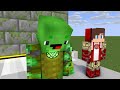 JJ and Mikey vs POV Hulk and Hulkbuster SuperHero Run - Maizen Minecraft Animation