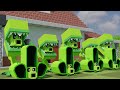 Plants vs Zombies Pea Pod - Snap Pea - Minecraft Animation