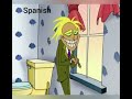 Freaky Fred in 5 languages