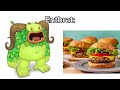 What I Think Each My Singing Monster Tastes Like! (Part 1: Natural)