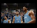 March Madness Legacy V3│Duke vs UNC Full Game│NCAA Basketball 10 MOD