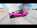 BeamNG Drive game - Epic High Speed Traffic Car Crashes Compilation | Slo-mo | Videos #51