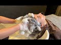 ASMR I FOUND GHIBLI HEAD SPA in FUKUOKA, JAPAN (almost no spoken, soft spoken)