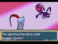 Radical red champion fight randomized learnsets abilities and pokemom