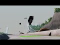 High-Speed Downhill Descent with Obstacles #1 - BeamNG Drive | DIAZ