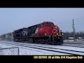 CN E27691 26 VIA Rail’s third Siemens charger/venture set delivery train 2023/01/30