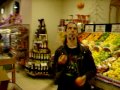 Me screwing around at the grocery store