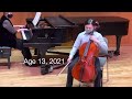 10 years of cello progress