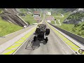 Which RANDOMLY GENERATED Car Can Jump The Furthest On Car Jump Arena? - BeamNG Mods