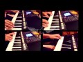 Major Lazer - Lean on keyboard cover