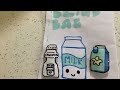 Milk blind bag ASMR 🥛🍼🤍