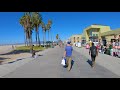 Venice Beach to Santa Monica Pier Walking Tour - Los Angeles (4k Ultra HD 60fps) – With Captions