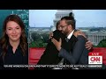 Aziz Abu Sarah and Maoz Inon at Christiane Amanpour's show, interview by Bianna Golodryga