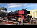 R761 - First Tour After Repaint in 1985 VR Black & Red | Steamrail Victoria's Eureka Express