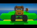 How Far Will These Cars Go? - Pixar McQueen Monster Trucks Mater The King Miss Fritter Cruz Ramirez