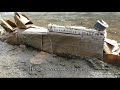 Four Cardboardia wrecks EXPOSED out of water