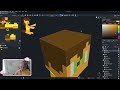 Creating MLP Cheese Sandwich Skin for Minecraft - VOD