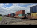 Norfolk Southern Action in Salem, Ohio & Chasing CSX 1871