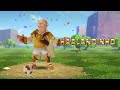 Ronaldinho reacts to Erling Haaland being in Clash of Clans!