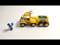 I built a Lego TRUCK. And the Driver delivered the Crystals.