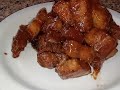 Pork Belly in Oyster Sauce recipe.