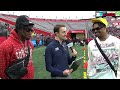 Max Melton Talks Getting Drafted By the Arizona Cardinals | Rutgers Spring Football | April 27, 2024
