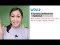 WILL and WOULD || What’s the difference? || English Grammar || Aubrey Bermudez