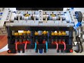 Realistic V12 engine with 4 camshaft and 48 valves.  Lego alternative from Letbricks