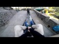 Great Wall of China Crazy Toboggan Run - POV Mutianyu Sled Ride - GoPro Hero 4